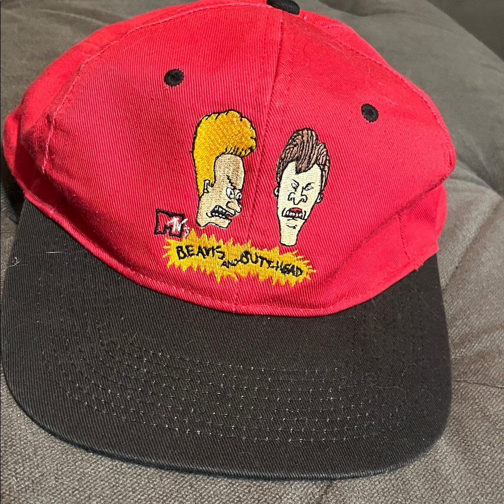 Vintage beavis and butthead hat